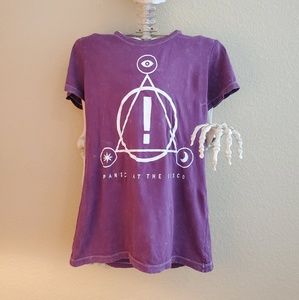 Women's Punk Tee With Panic! At The Disco